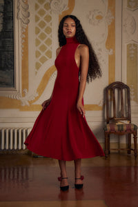 Mirror Palais Christy Supermodel Dress Cherry Front 2