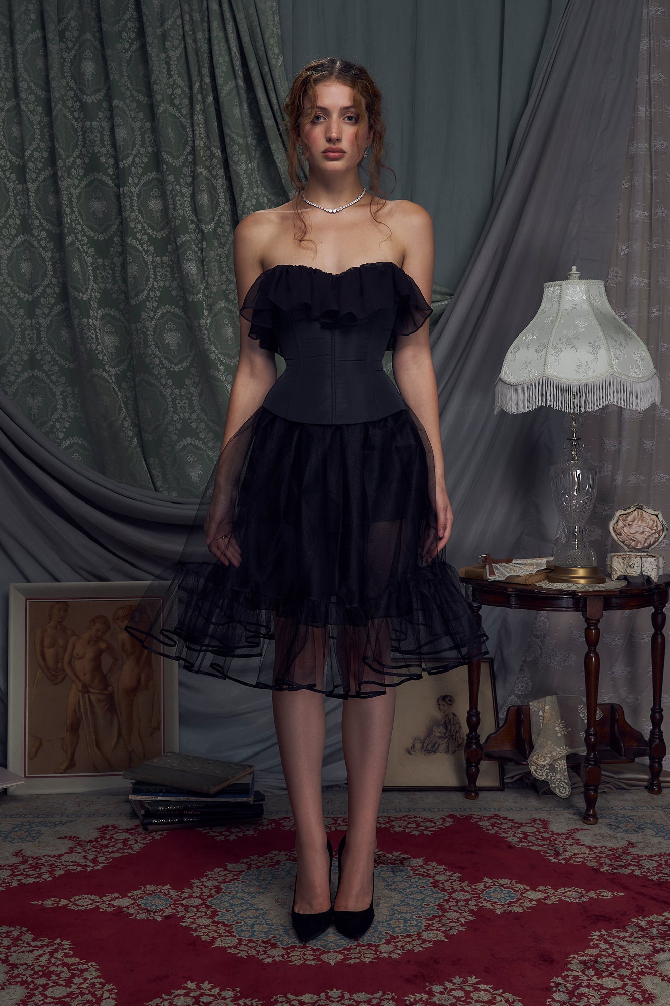 Ballet Russes Dress Noir - Mirror Palais