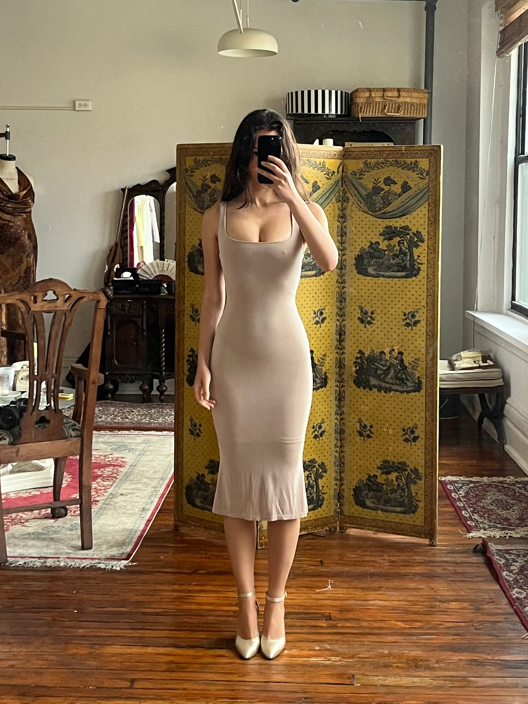 Sample Supermodel Dress Dove