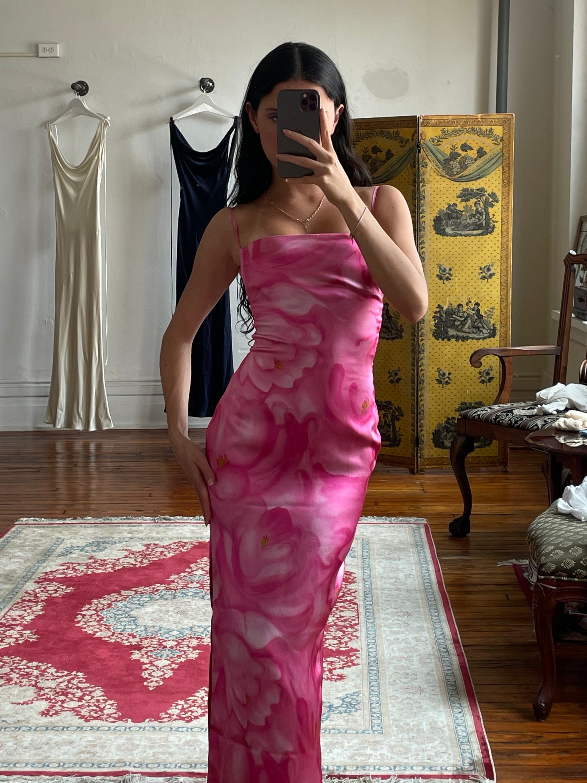 Sample S&M Dress in Pink Tulip