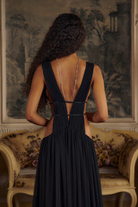 Mirror Palais Venus Gown Noir Back 1