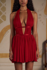 Mirror Palais Venus Mini Dress Scarlet Front 2