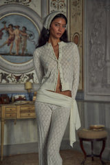 Mirror Palais Creamsicle Cardigan Creme Front 3