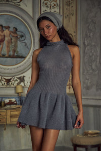 Mirror Palais Little Lass Knit Mini Dress Front 5